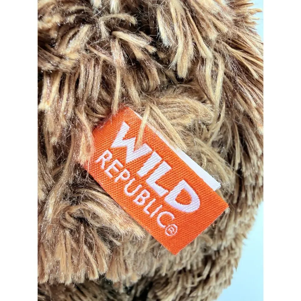 Wild Republic K & M International Brown Grizzle Bear Plush Animal 12